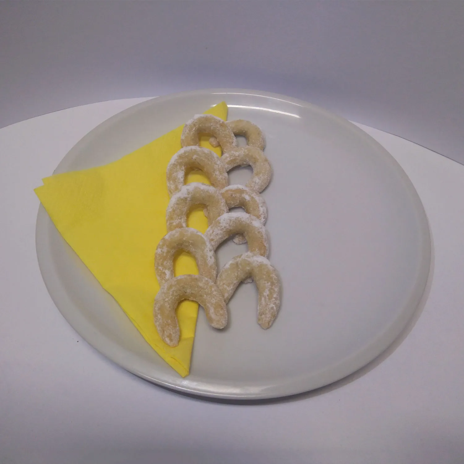 Vanilkový rohlíček